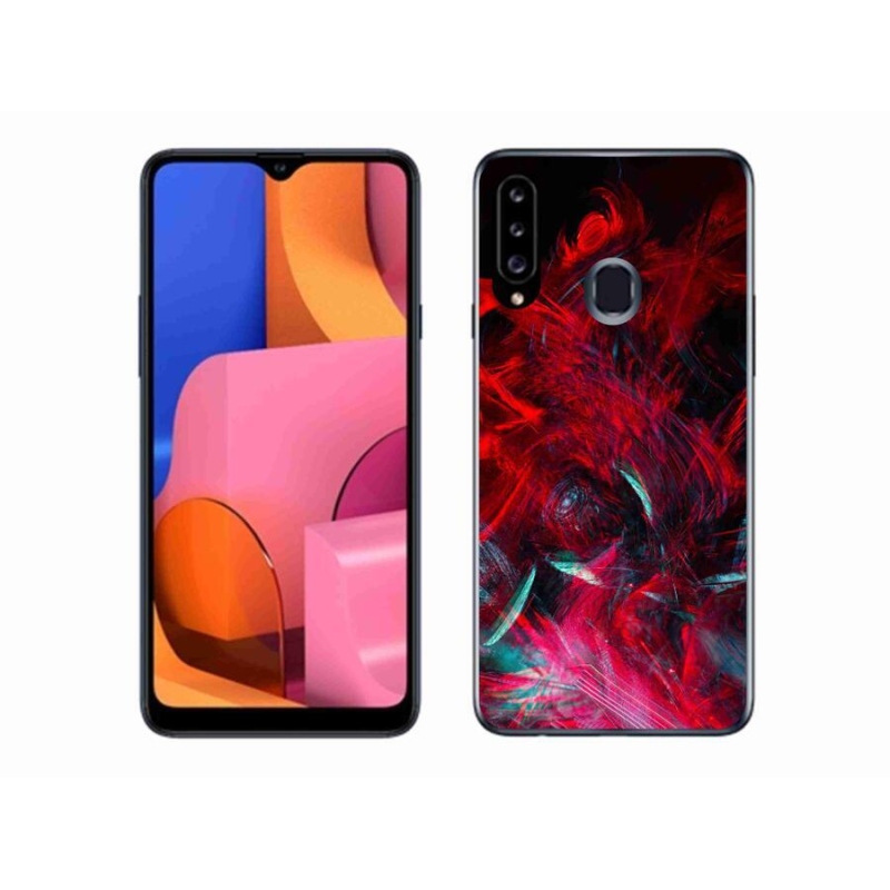 Gélový kryt mmCase na mobil Samsung Galaxy A20S - abstrakt 16