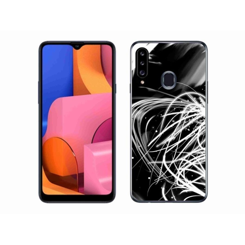 Gélový kryt mmCase na mobil Samsung Galaxy A20s - abstrakt 2