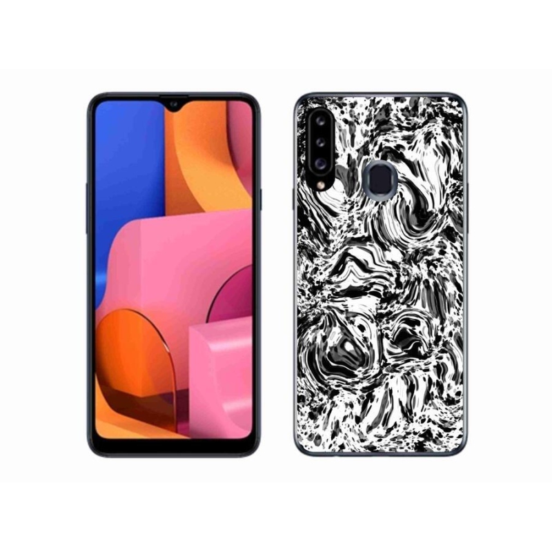 Gélový kryt mmCase na mobil Samsung Galaxy A20s - abstrakt 4