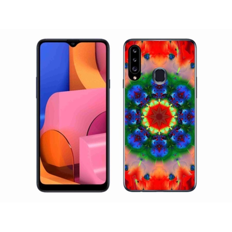 Gélový kryt mmCase na mobil Samsung Galaxy A20s - abstrakt 5