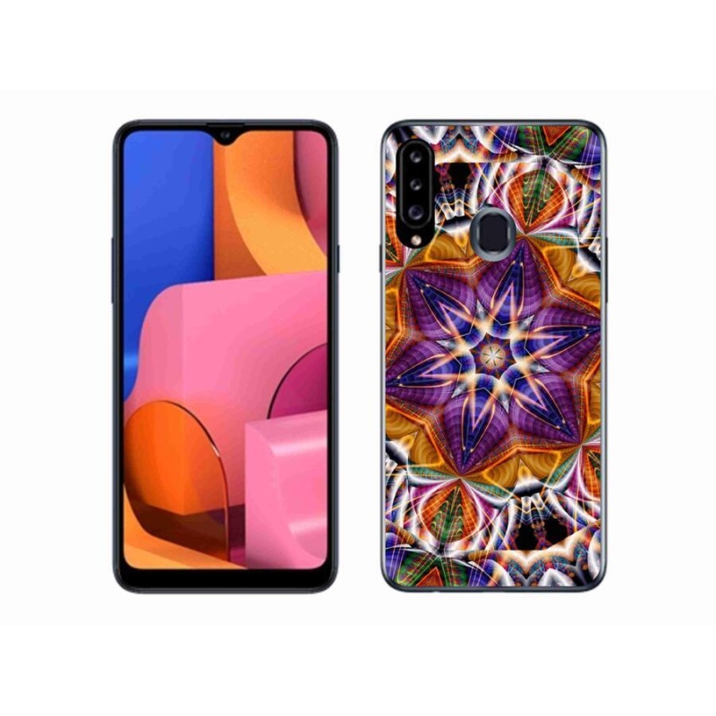 Gélový kryt mmCase na mobil Samsung Galaxy A20s - abstrakt 6