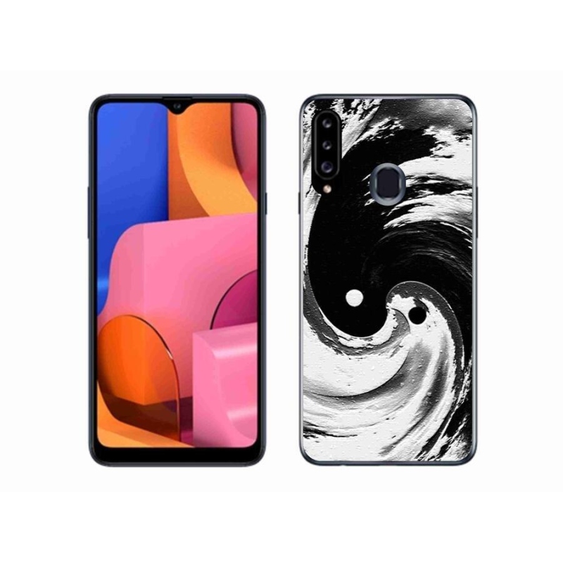 Gélový kryt mmCase na mobil Samsung Galaxy A20s - abstrakt 8