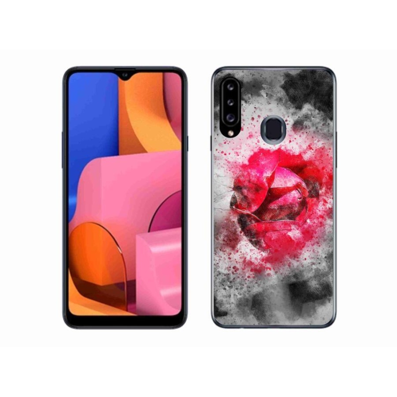 Gélový kryt mmCase na mobil Samsung Galaxy A20S - abstrakt 9