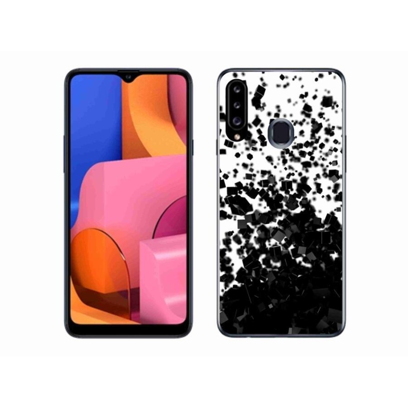 Gélový kryt mmCase na mobil Samsung Galaxy A20s - abstraktné vzor 1