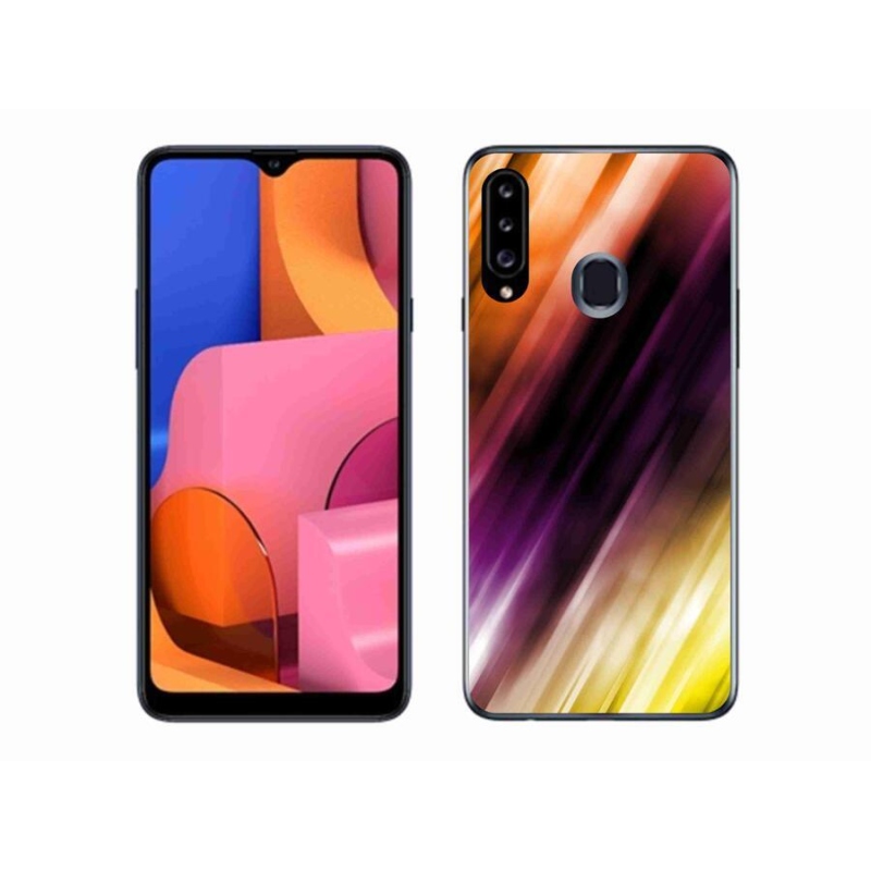 Gélový kryt mmCase na mobil Samsung Galaxy A20s - abstraktné vzor 5