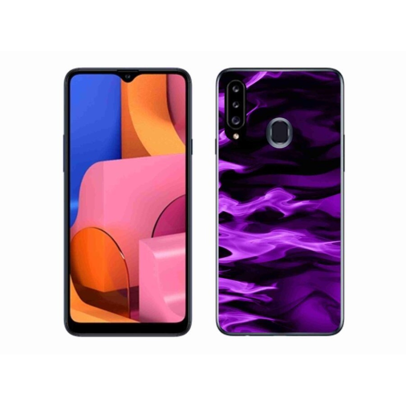 Gélový kryt mmCase na mobil Samsung Galaxy A20s - abstraktné vzor 9