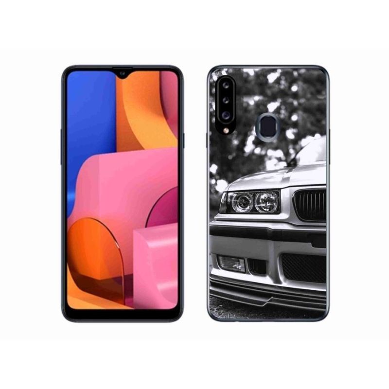 Gélový kryt mmCase na mobil Samsung Galaxy A20s - auto 4