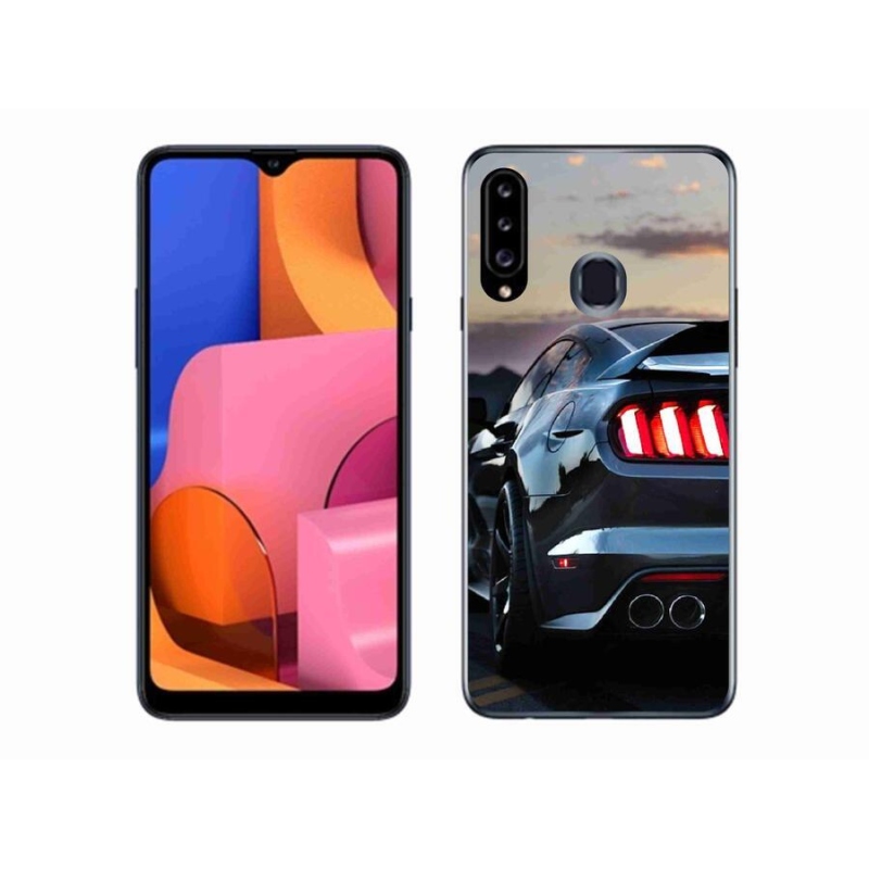 Gélový kryt mmCase na mobil Samsung Galaxy A20S - auto 7