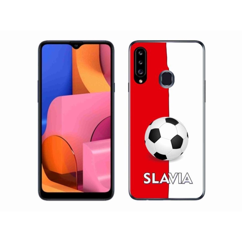 Gélový kryt mmCase na mobil Samsung Galaxy A20s - futbal 2