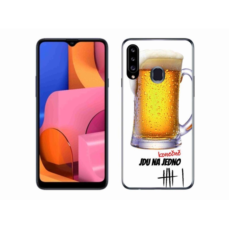 Gélový kryt mmCase na mobil Samsung Galaxy A20s - idem na jedno