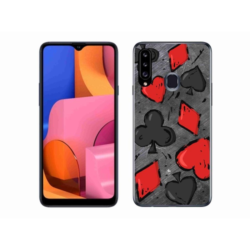 Gélový kryt mmCase na mobil Samsung Galaxy A20s - karta 1