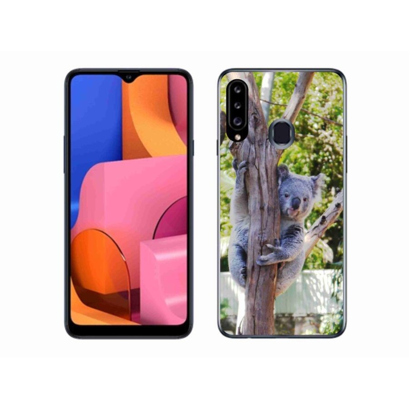 Gélový kryt mmCase na mobil Samsung Galaxy A20s - koala