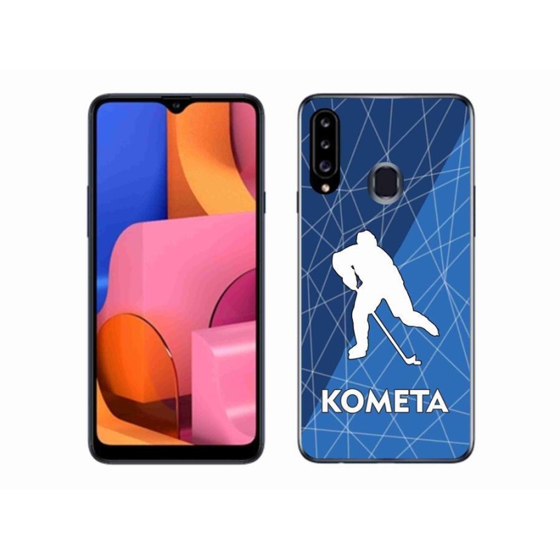 Gélový kryt mmCase na mobil Samsung Galaxy A20s - Kometa