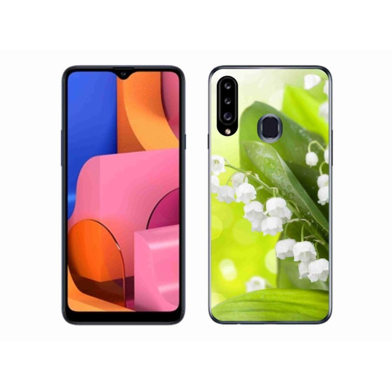 Gélový kryt mmCase na mobil Samsung Galaxy A20s - konvalinka