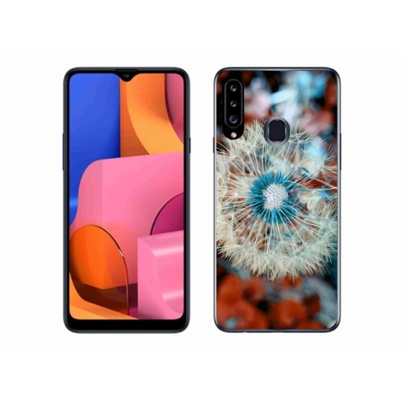 Gélový kryt mmCase na mobil Samsung Galaxy A20s - odkvitnuté púpava 1