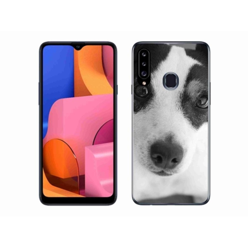 Gélový kryt mmCase na mobil Samsung Galaxy A20s - pes