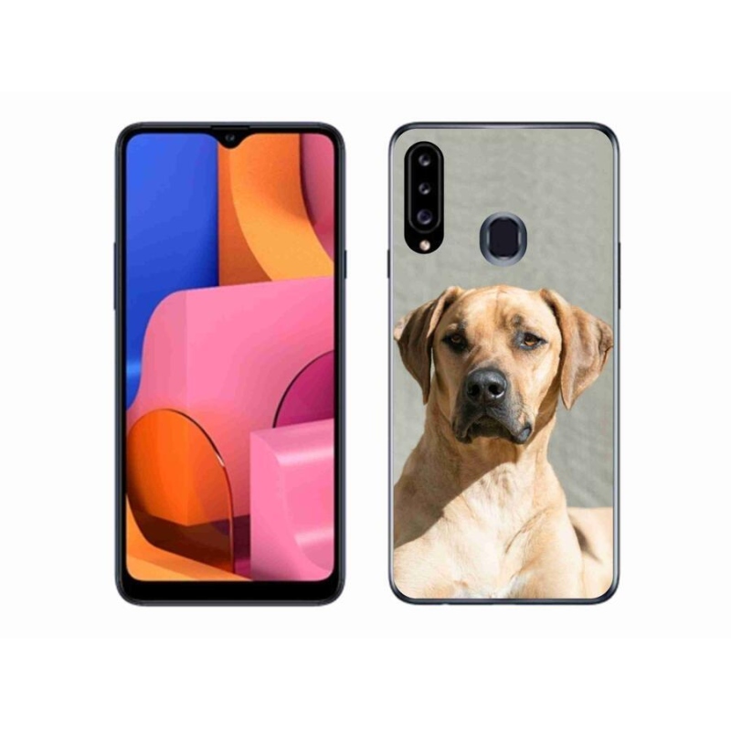 Gélový kryt mmCase na mobil Samsung Galaxy A20s - ridgeback