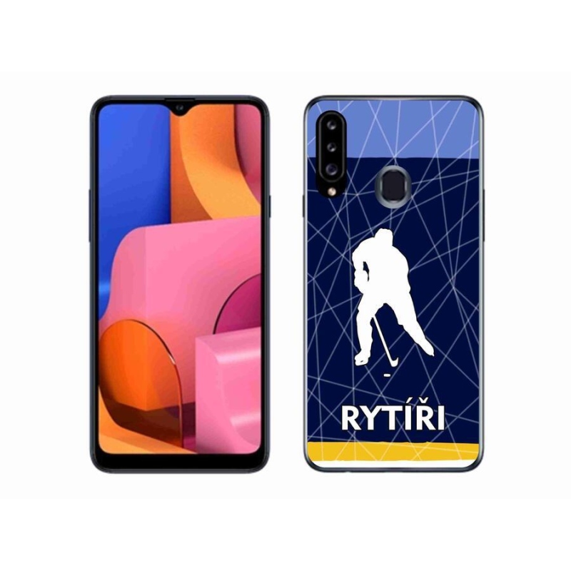 Gélový kryt mmCase na mobil Samsung Galaxy A20s - Rytieri