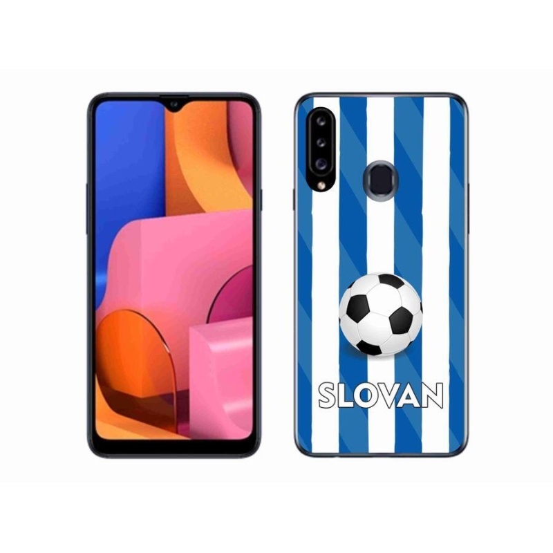 Gélový kryt mmCase na mobil Samsung Galaxy A20s - Slovan