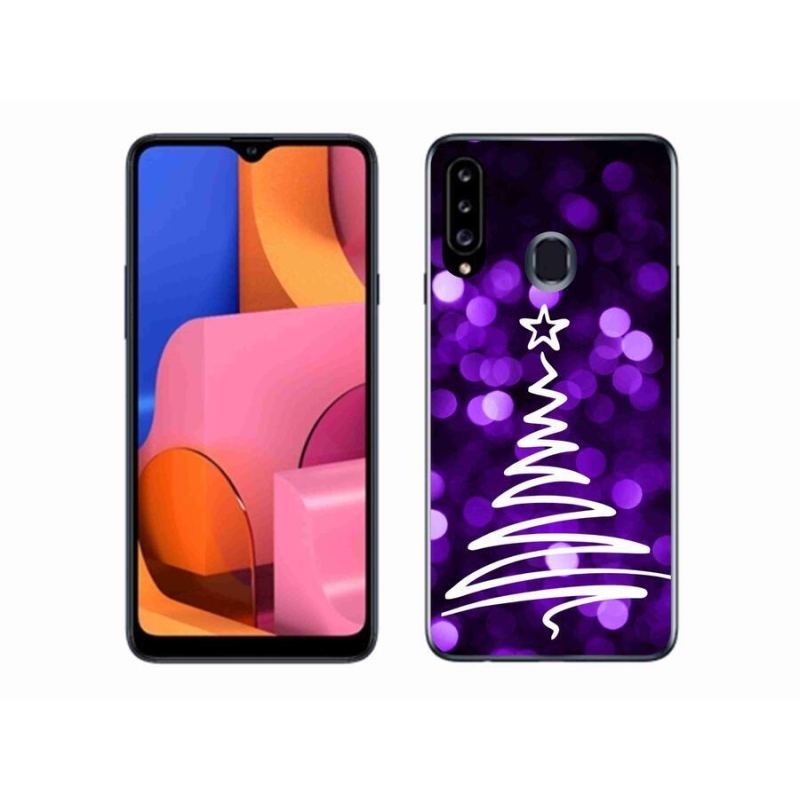 Gélový kryt mmCase na mobil Samsung Galaxy A20s - stromček