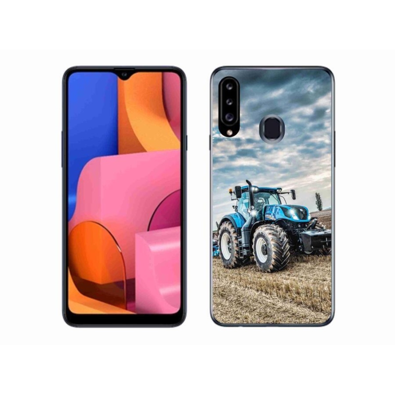 Gélový kryt mmCase na mobil Samsung Galaxy A20s - traktor 2