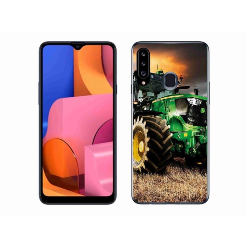 Gélový kryt mmCase na mobil Samsung Galaxy A20s - traktor