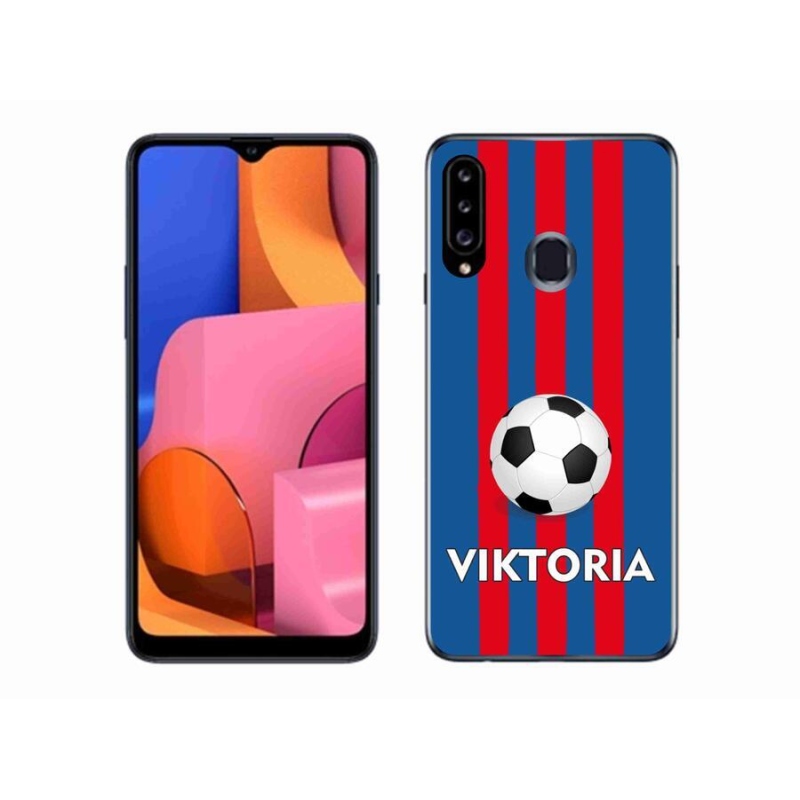 Gélový kryt mmCase na mobil Samsung Galaxy A20s - Viktoria