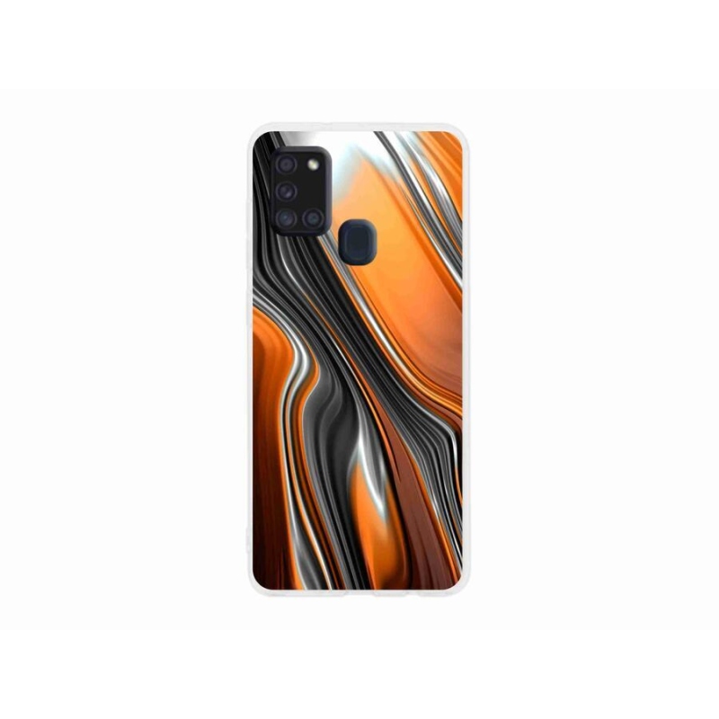 Gélový kryt mmCase na mobil Samsung Galaxy A21s - abstrakt 3