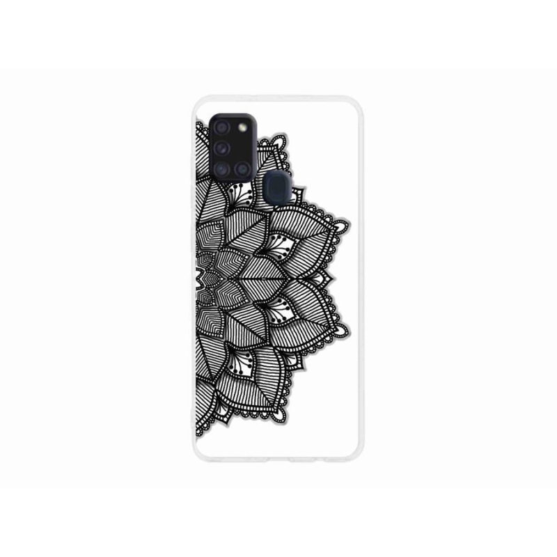 Gélový kryt mmCase na mobil Samsung Galaxy A21s - mandala