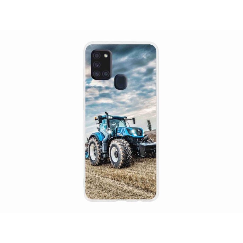 Gélový kryt mmCase na mobil Samsung Galaxy A21s - traktor 2