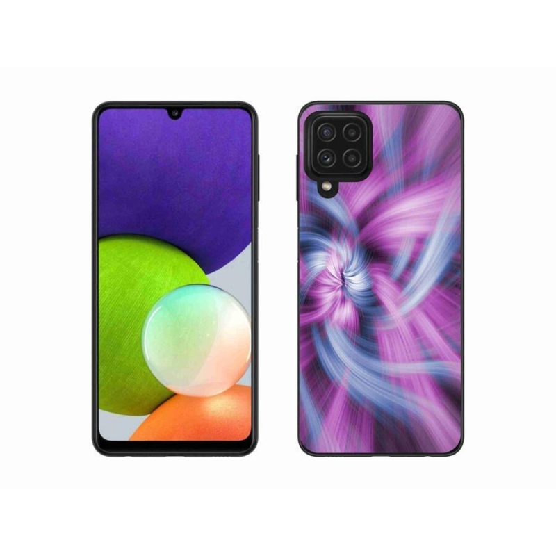 Gélový kryt mmCase na mobil Samsung Galaxy A22 4G - abstrakt 12