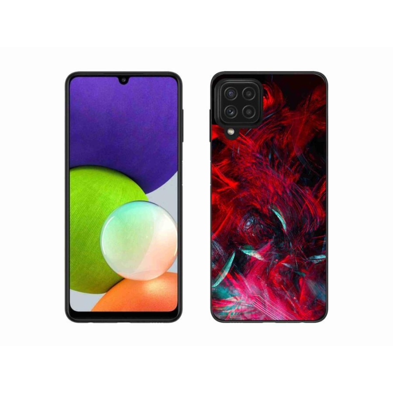 Gélový kryt mmCase na mobil Samsung Galaxy A22 4G - abstrakt 16