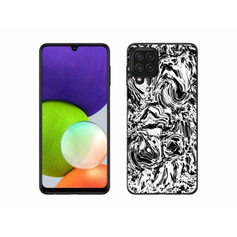 Gélový kryt mmCase na mobil Samsung Galaxy A22 4G - abstrakt 4