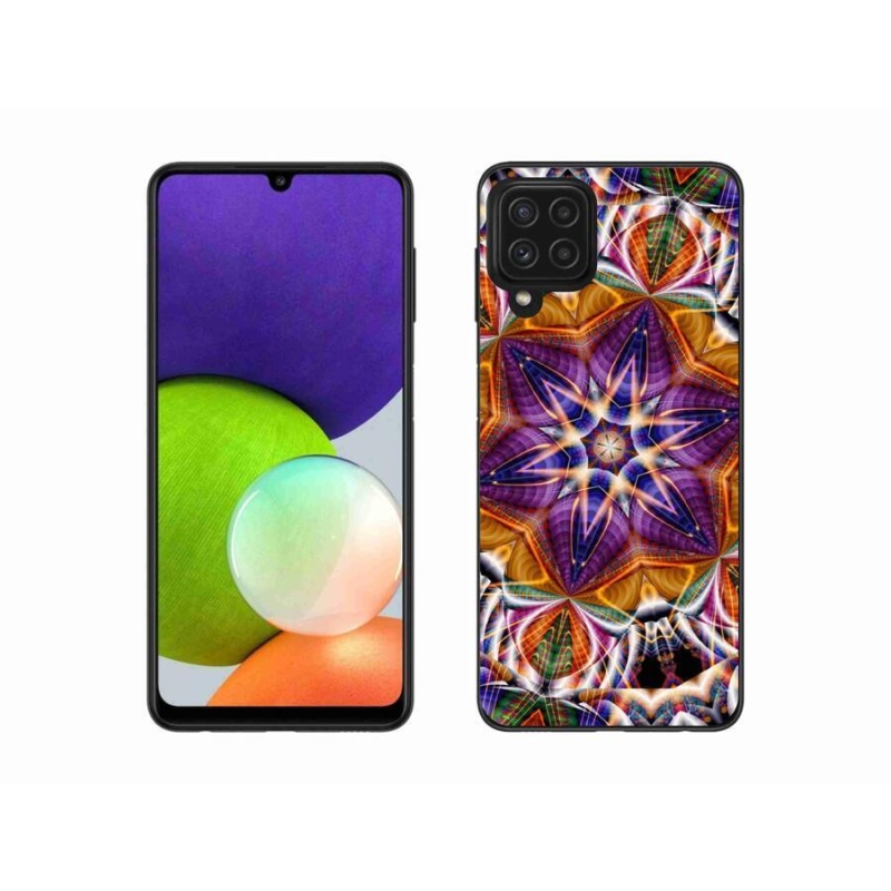 Gélový kryt mmCase na mobil Samsung Galaxy A22 4G - abstrakt 6