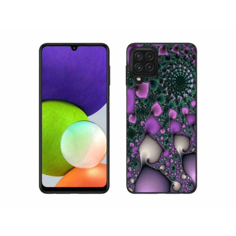 Gélový kryt mmCase na mobil Samsung Galaxy A22 4G - abstrakt 7