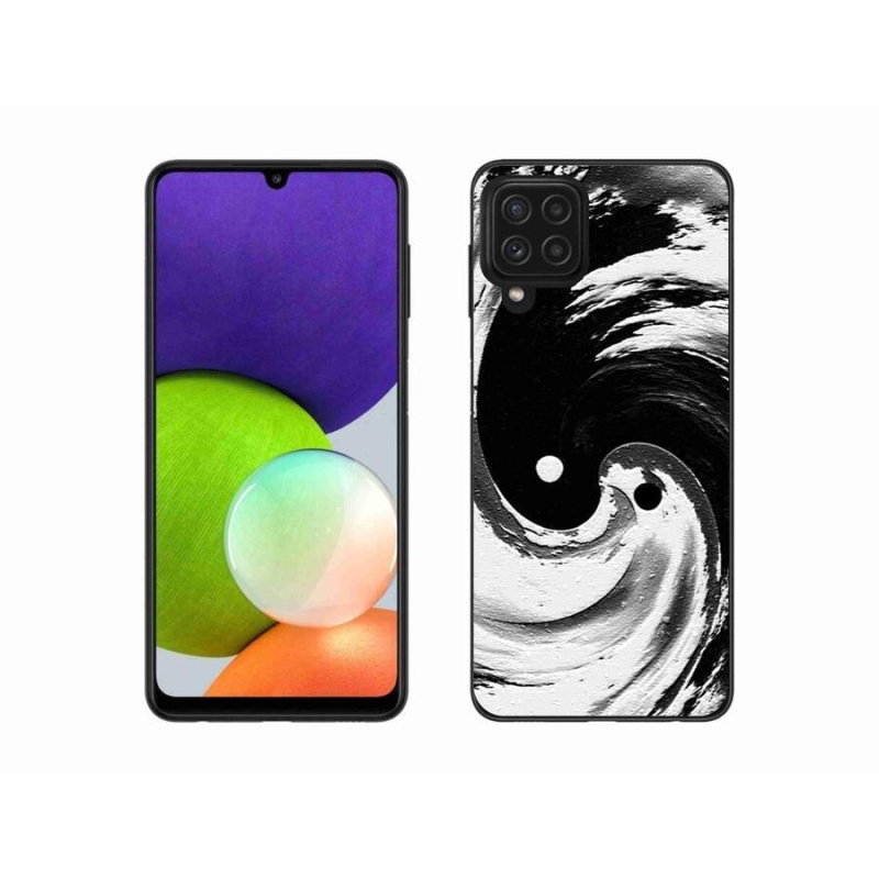 Gélový kryt mmCase na mobil Samsung Galaxy A22 4G - abstrakt 8