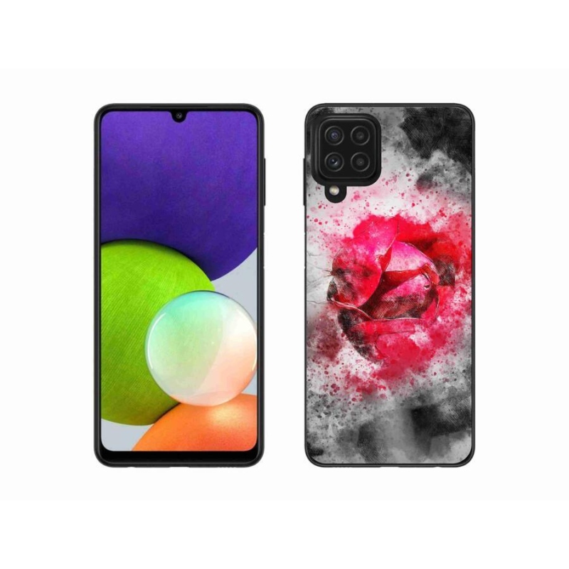 Gélový kryt mmCase na mobil Samsung Galaxy A22 4G - abstrakt 9