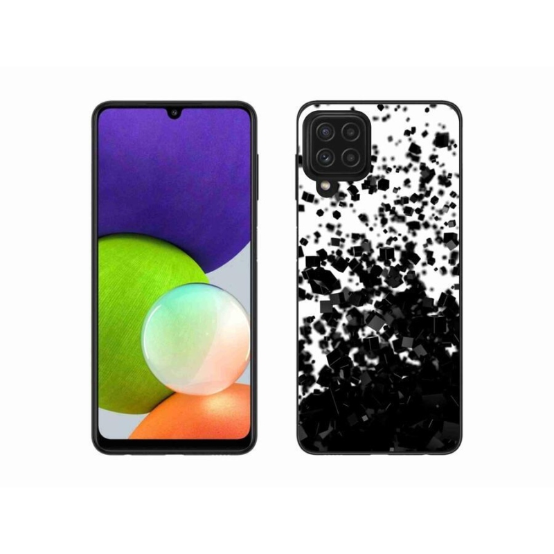 Gélový kryt mmCase na mobil Samsung Galaxy A22 4G - abstraktné vzor 1