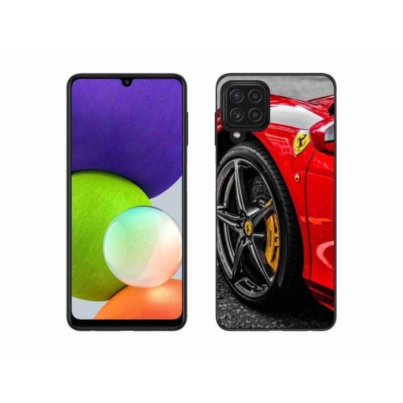 Gélový kryt mmCase na mobil Samsung Galaxy A22 4G - auto 1