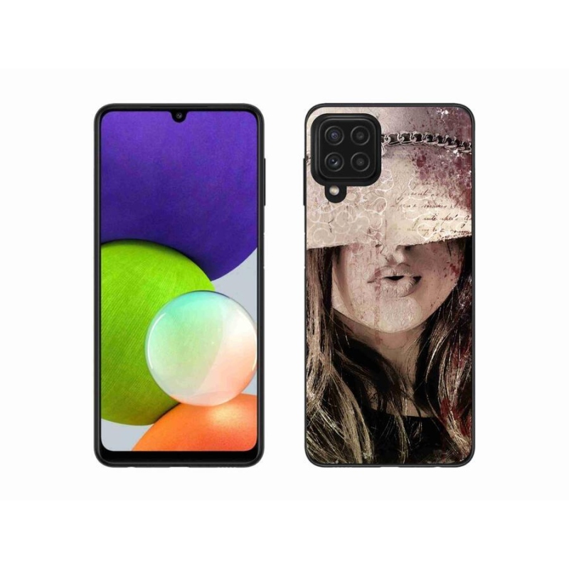 Gélový kryt mmCase na mobil Samsung Galaxy A22 4G - dievča