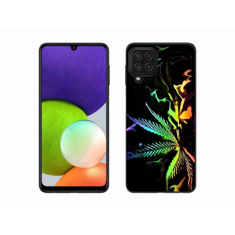 Gélový kryt mmCase na mobil Samsung Galaxy A22 4G - konope 2