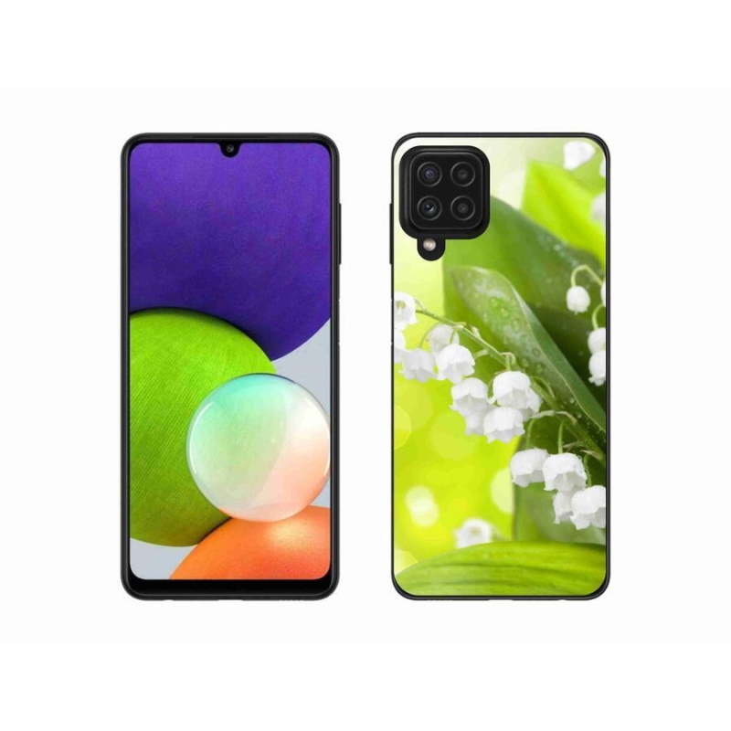 Gélový kryt mmCase na mobil Samsung Galaxy A22 4G - konvalinka