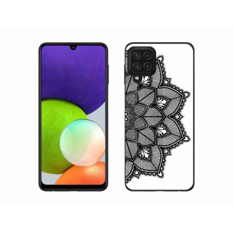 Gélový kryt mmCase na mobil Samsung Galaxy A22 4G - mandala