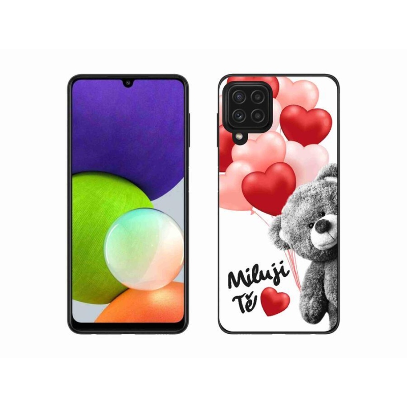 Gélový kryt mmCase na mobil Samsung Galaxy A22 4G - milujem Ťa