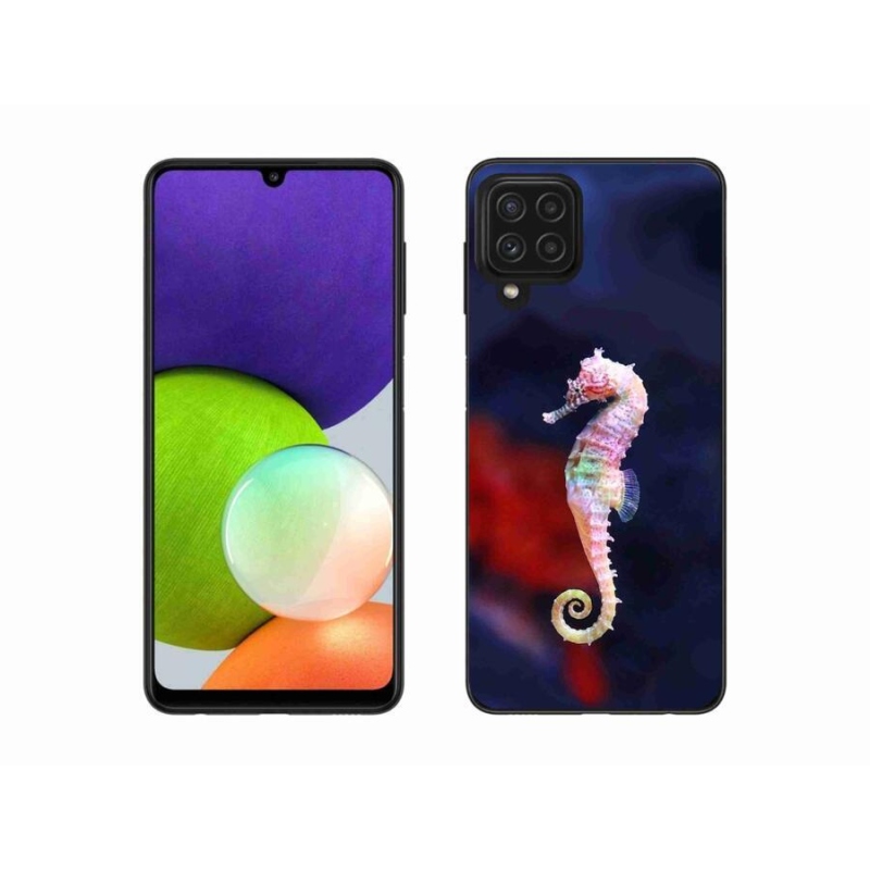 Gélový kryt mmCase na mobil Samsung Galaxy A22 4G - morský koník