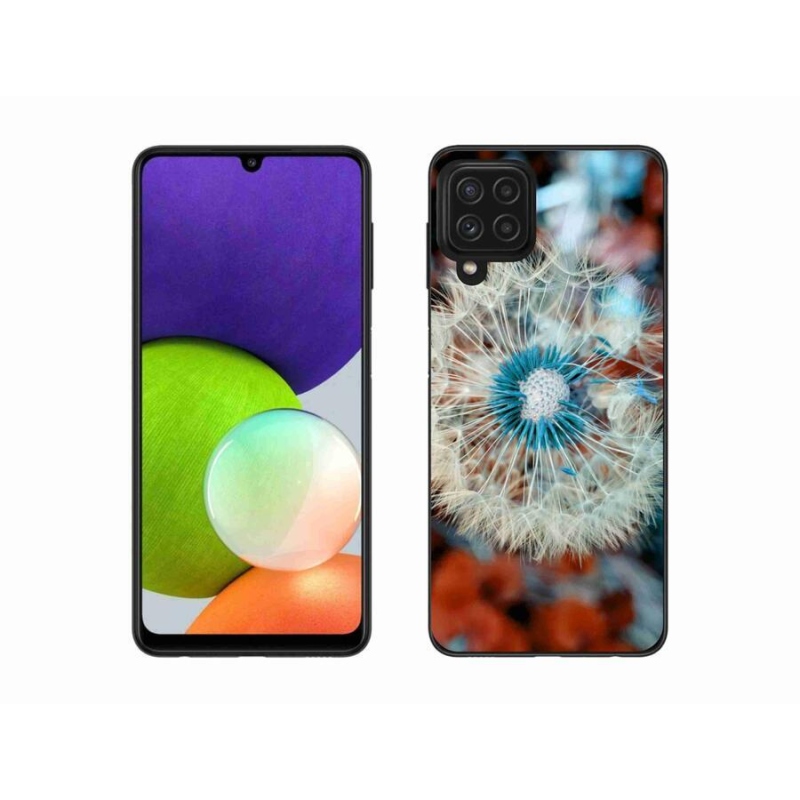 Gélový kryt mmCase na mobil Samsung Galaxy A22 4G - odkvitnuté púpava 1