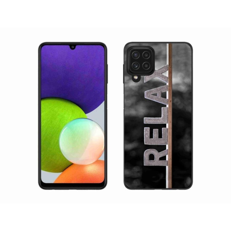 Gélový kryt mmCase na mobil Samsung Galaxy A22 4G - relax 1