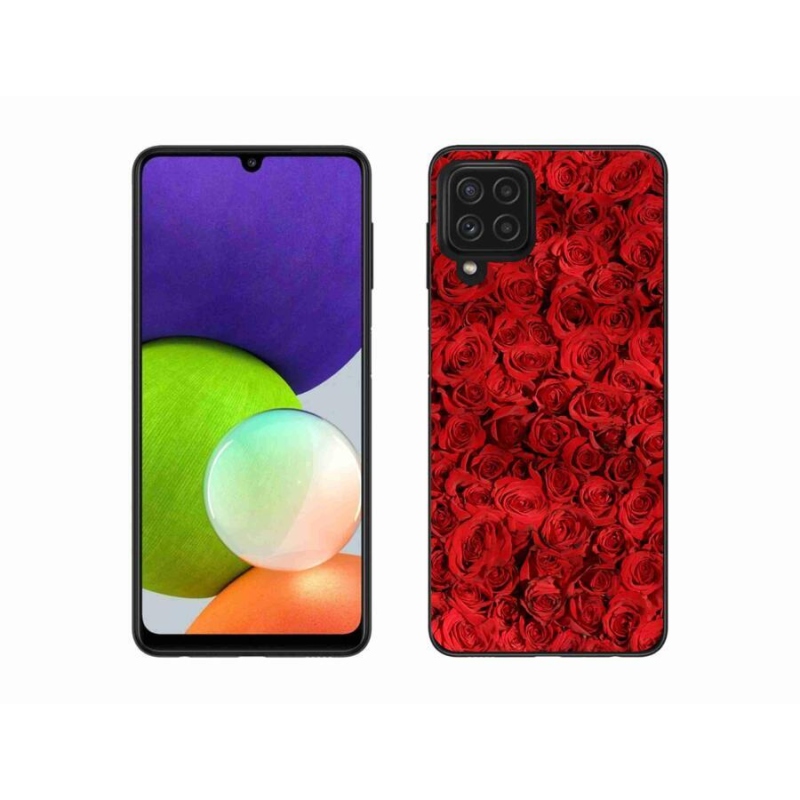 Gélový kryt mmCase na mobil Samsung Galaxy A22 4G - ruža