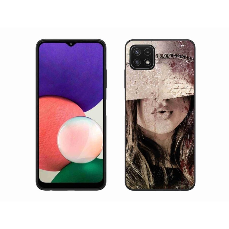 Gélový kryt mmCase na mobil Samsung Galaxy A22 5G - dievča