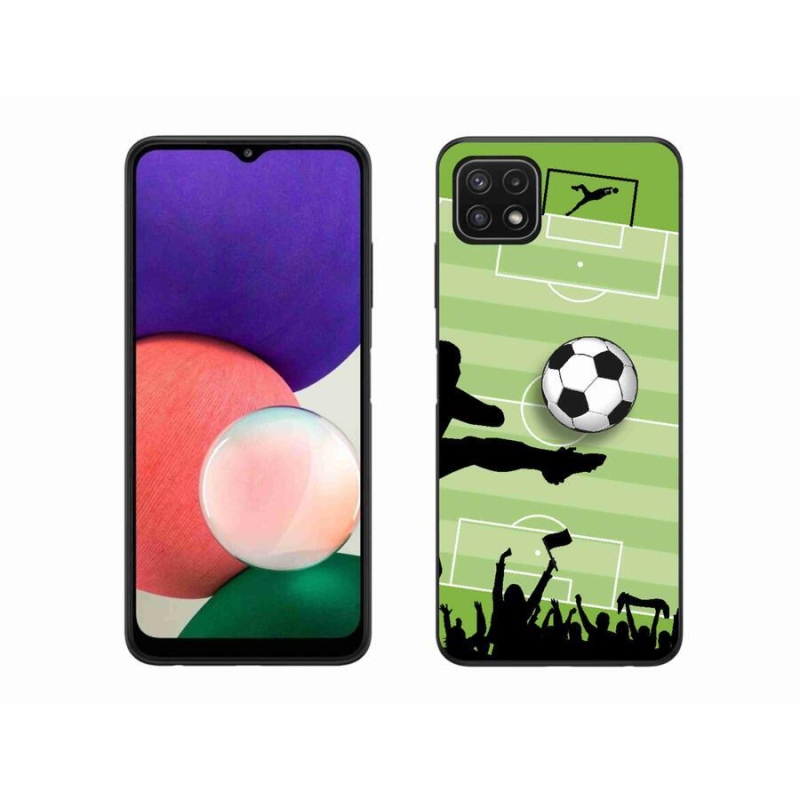 Gélový kryt mmCase na mobil Samsung Galaxy A22 5G - futbal 3